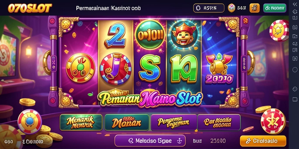 Screenshot gameplay 070SLOT yang menampilkan keseruan permainan Kasino.