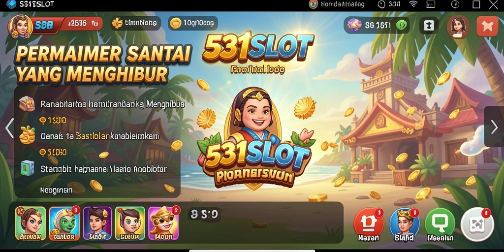 Tampilan menarik dari gameplay 531SLOT yang seru.