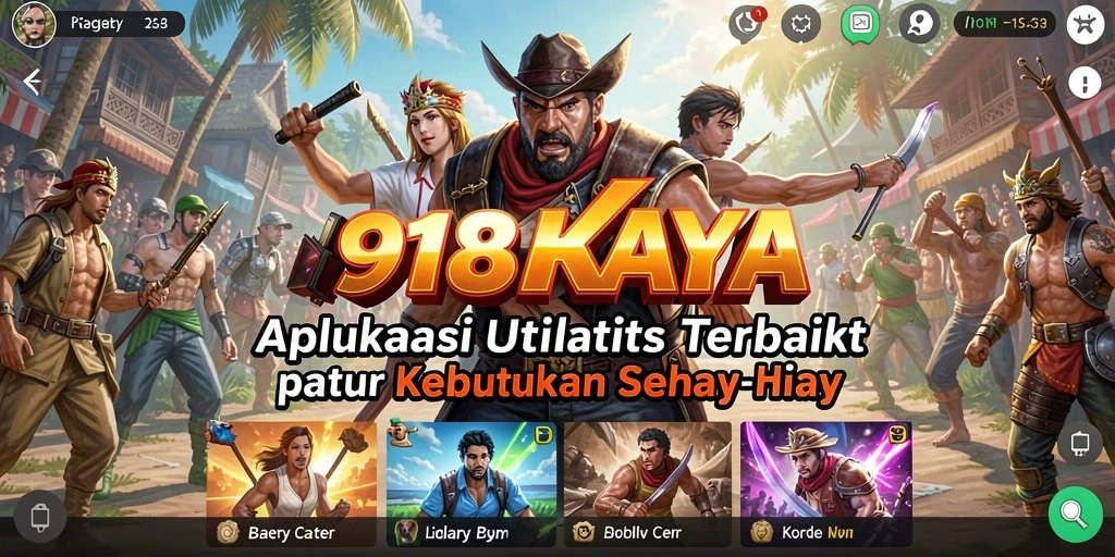Tampilan antarmuka <strong>918KAYA</strong> yang sederhana dan efektif.