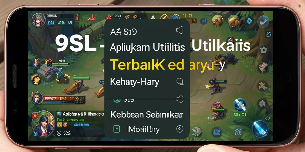 Tampilan antarmuka pengguna 9SL yang intuitif dan modern.