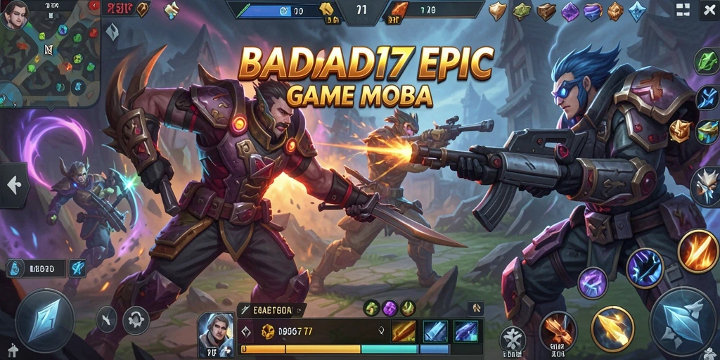 Tampilan menarik saat gameplay intens di BADAI777.