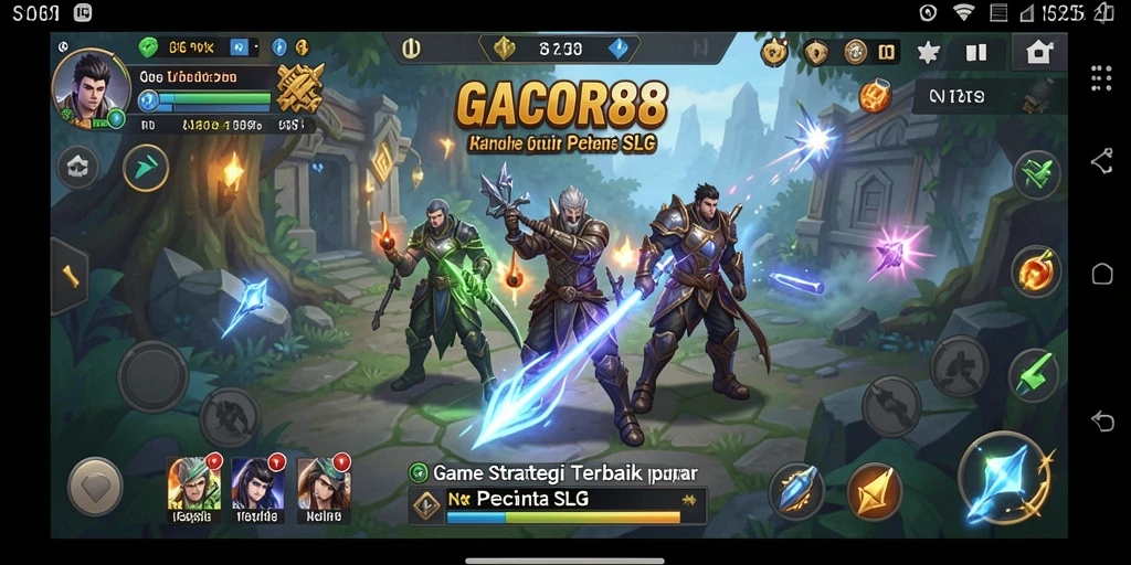 Screenshot GACOR88 menampilkan pertempuran yang seru dan grafis yang memukau.