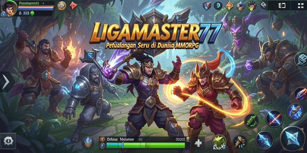 Gameplay seru di LIGAMASTER77 dengan grafis memukau.
