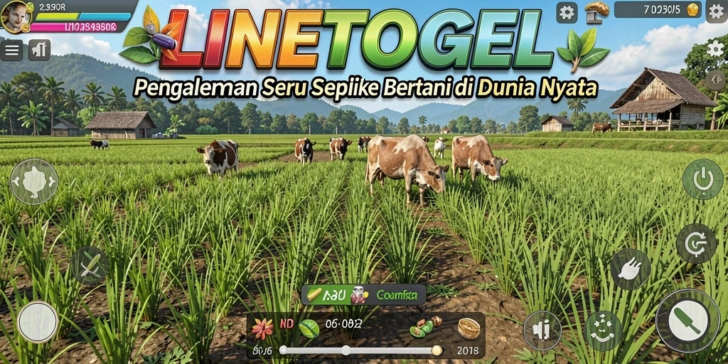Gameplay LINETOGEL yang menarik dan penuh warna.