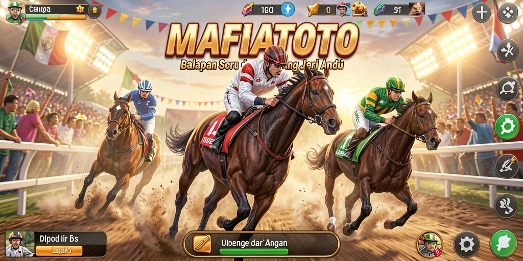Gameplay Racing yang seru dan mengasyikkan di MAFIATOTO.
