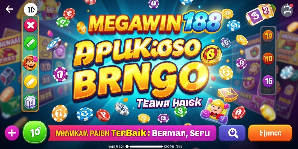 Tampilan utama gameplay Bingo MEGAWIN188 yang seru dan interaktif.