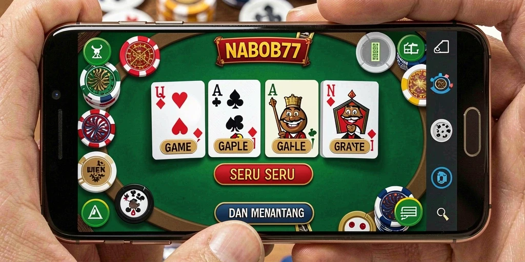 Tampilan gameplay seru dan strategis dalam NABOB77.