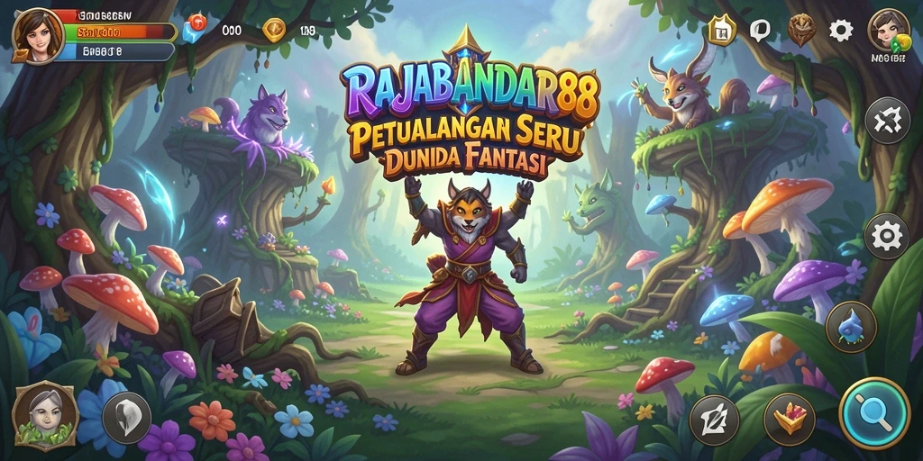 Screenshot gameplay menunjukkan aksi petualangan yang mendebarkan.