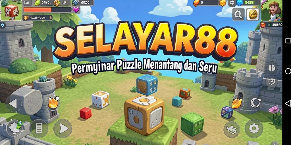 Tampilan gameplay SELAYAR88 yang penuh warna dan menantang.