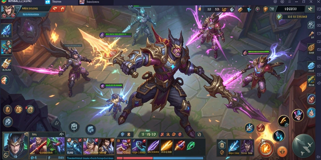 Tampilan gameplay mendebarkan dari <strong>WINALLCASINO</strong> dalam aksi pertempuran tim.