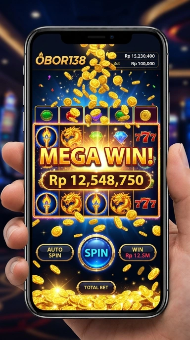 Tampilan utama aplikasi obor138 yang intuitif.